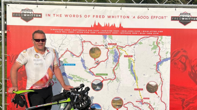 Founder & Trustee Kevin completes the Fred Whitton Challenge