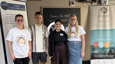 Leeds Junior Lawyers Division Hosts Summer BBQ in Support of Young Adults with Cancer